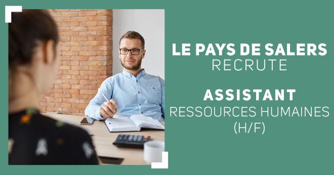 offre emploi assistant ressources humaines