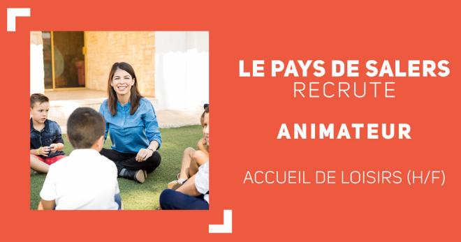 offre emploi animateur accueil