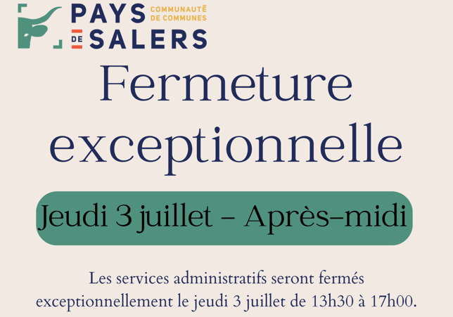 fermeture