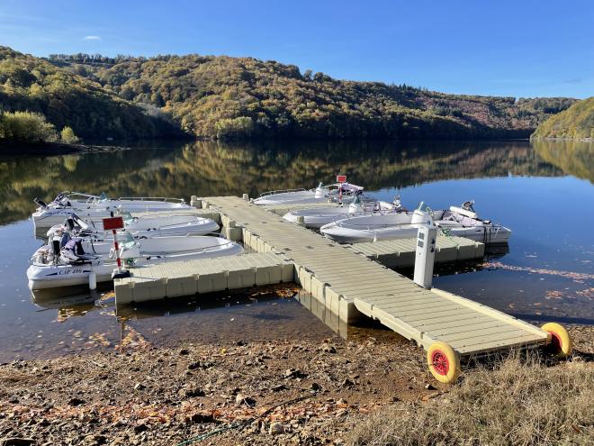 ponton bateaux étectriques longayroux