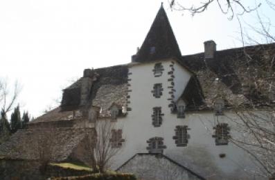 Château avec terrasse de défense