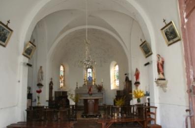 Intérieur de la chapelle