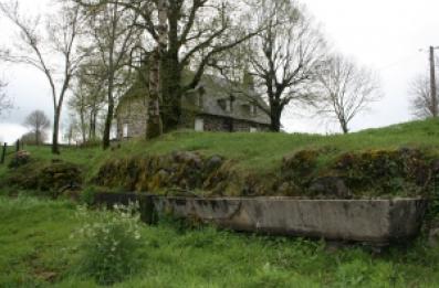 Abreuvoir en ciment