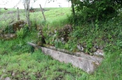 Abreuvoir en ciment