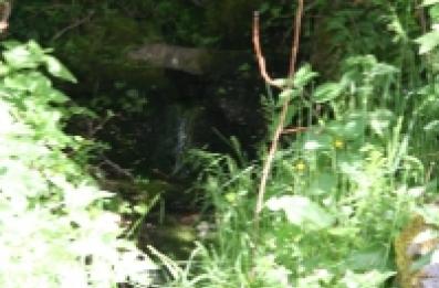 source en pierre